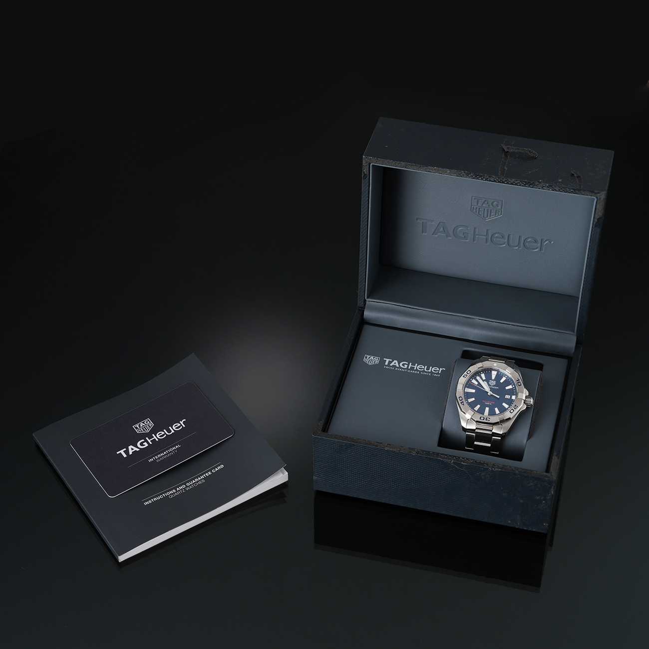 TAG HEUER(USED)태그호이어 아쿠아레이서 스틸 쿼츠 WBD1112